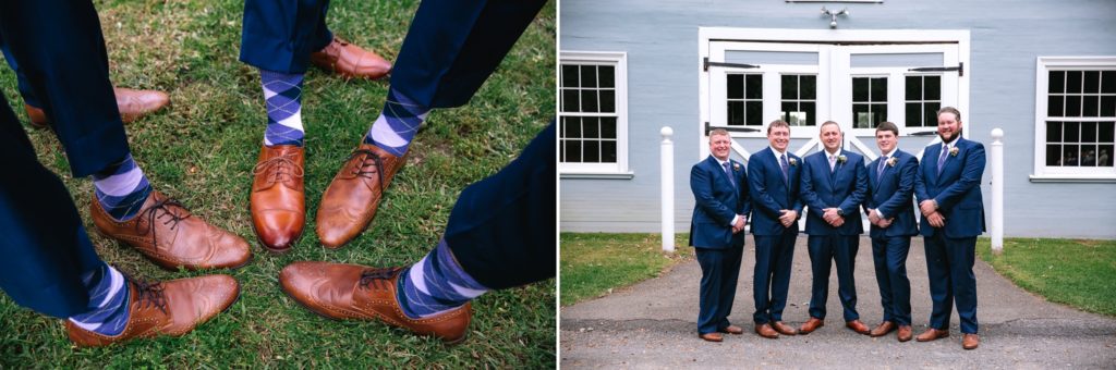 Groomsmen socks | The Hill Hudson NY wedding venue | Wedding Photographer | Wedding Videographer | Barn Wedding Hudson Valley