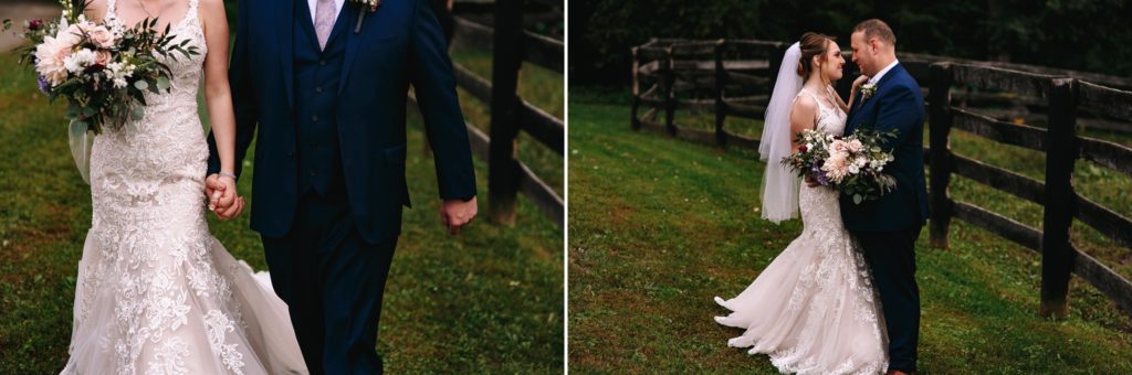 Farm bridal portraits | The Hill Hudson NY wedding venue | Wedding Photographer | Wedding Videographer | Barn Wedding Hudson Valley