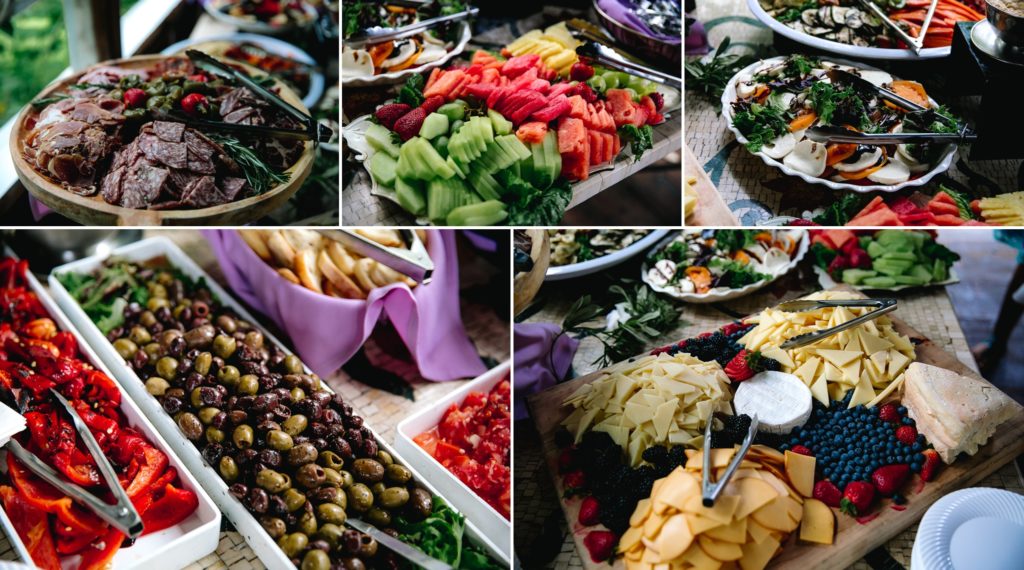 Wedding food catered by Season's Catering | The Hill Hudson NY wedding venue | Wedding Photographer | Wedding Videographer | Barn Wedding Hudson Valley