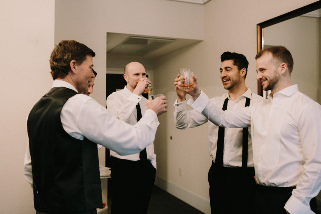 What are groomsmen and bridesmaids responsible for?