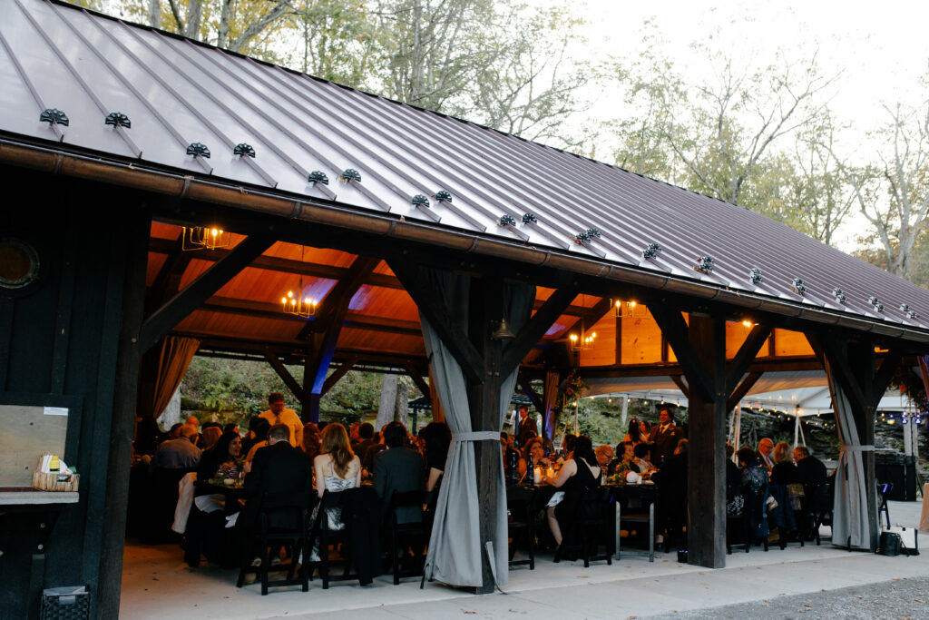 Living Stone covered pavilion