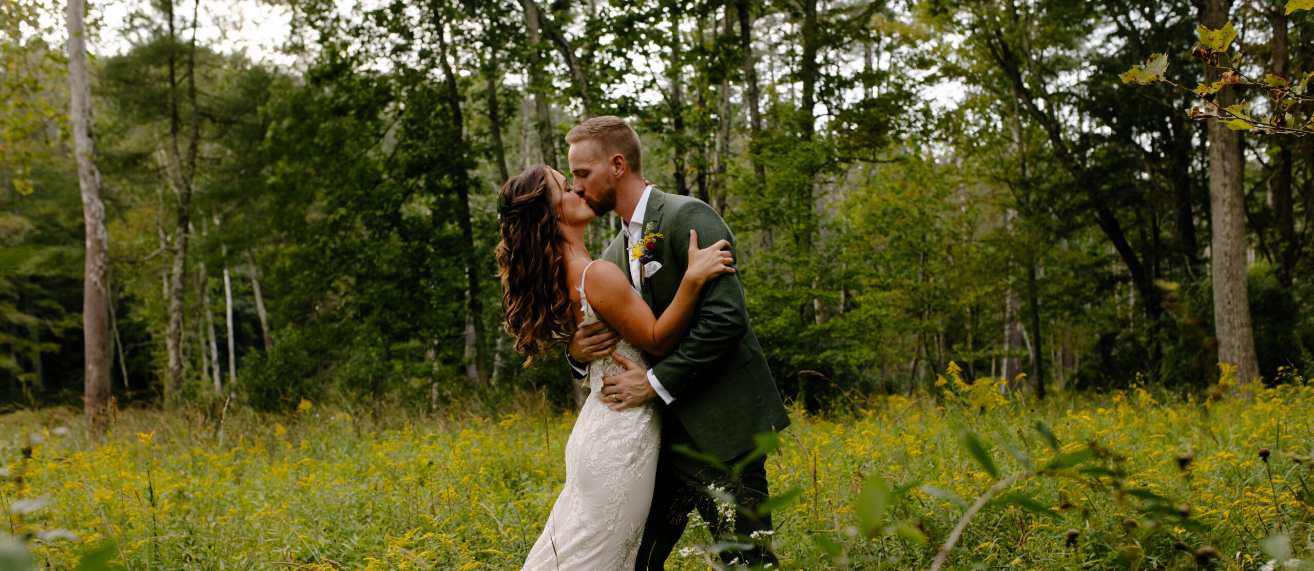 ashokan center summer wedding